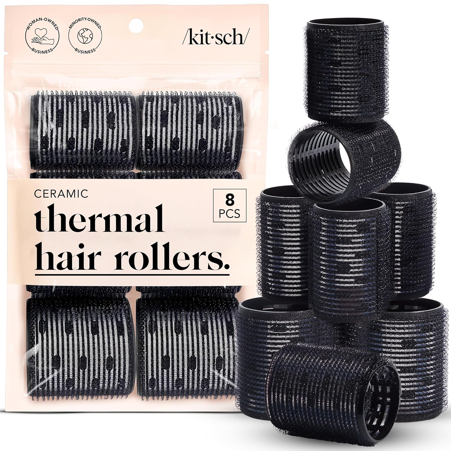 Kitsch Ceramic Thermal Hair Rollers