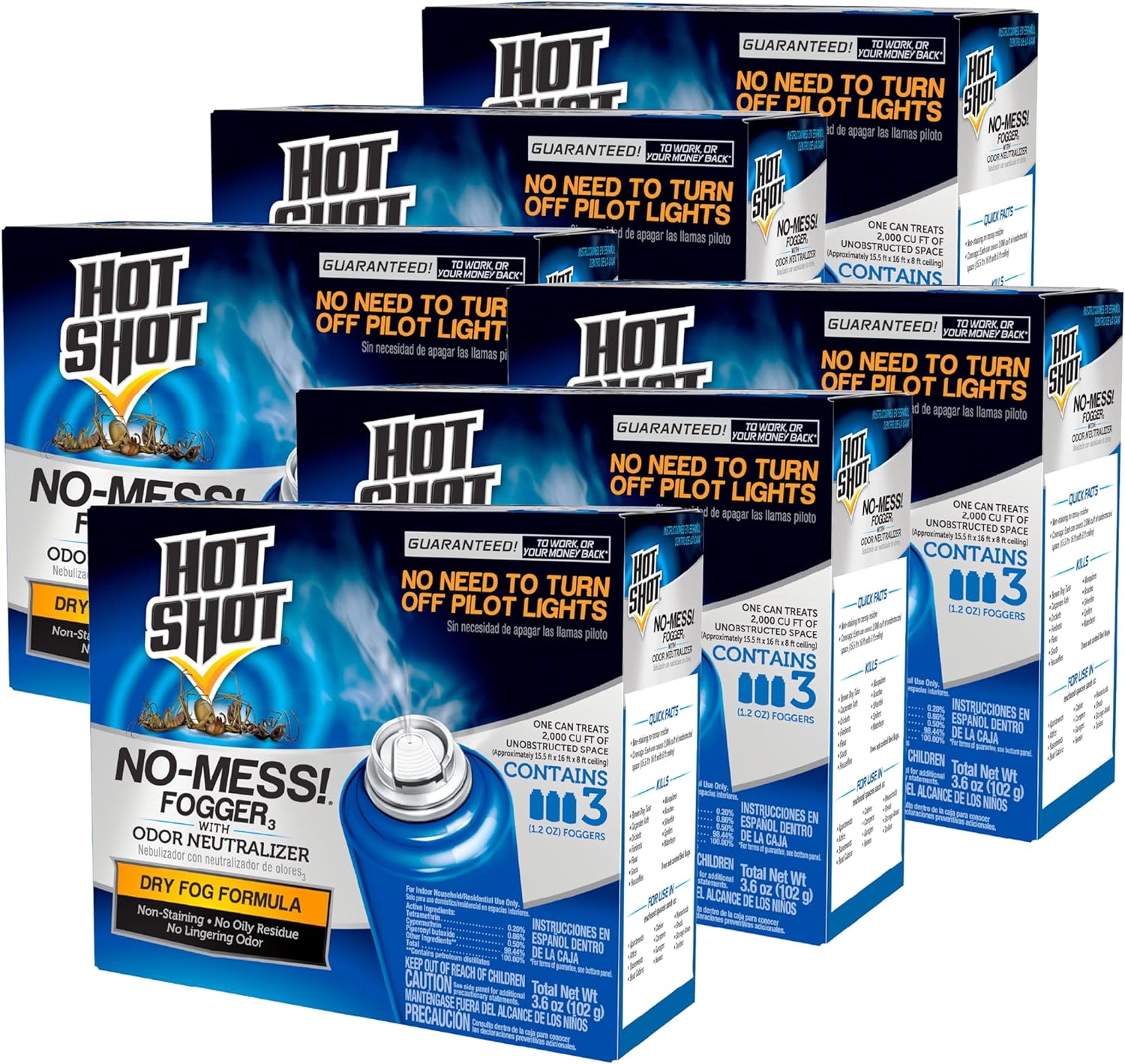 Hot Shot Fogger With Odor Neutralizer
