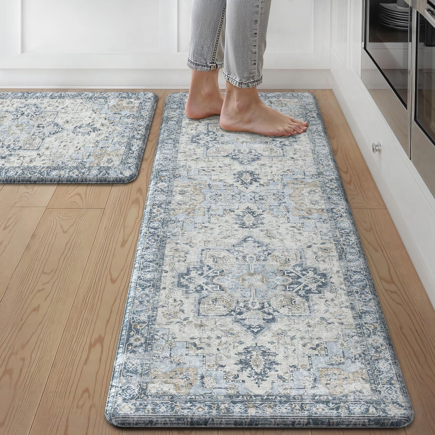 GENIMO Kitchen Mats for Floor 2PCs