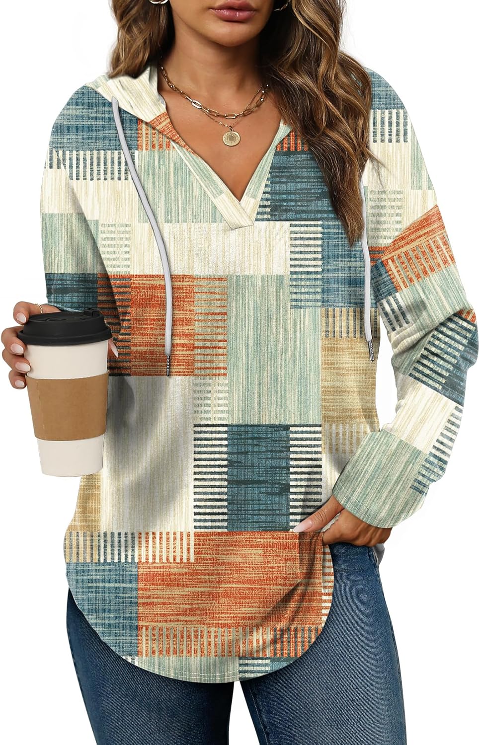 Bofell Women’s Oversized Pullover Hoodie