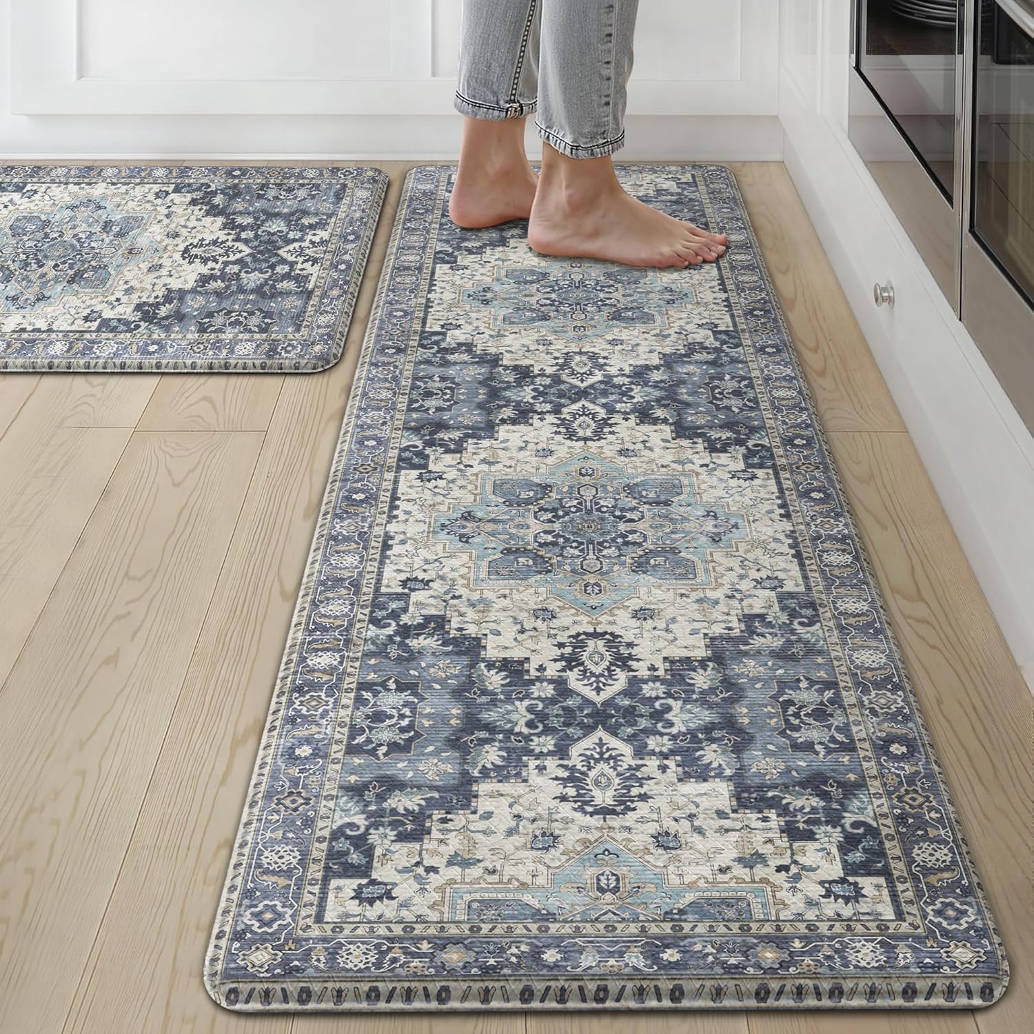 GENIMO Kitchen Mats for Floor 2PCs