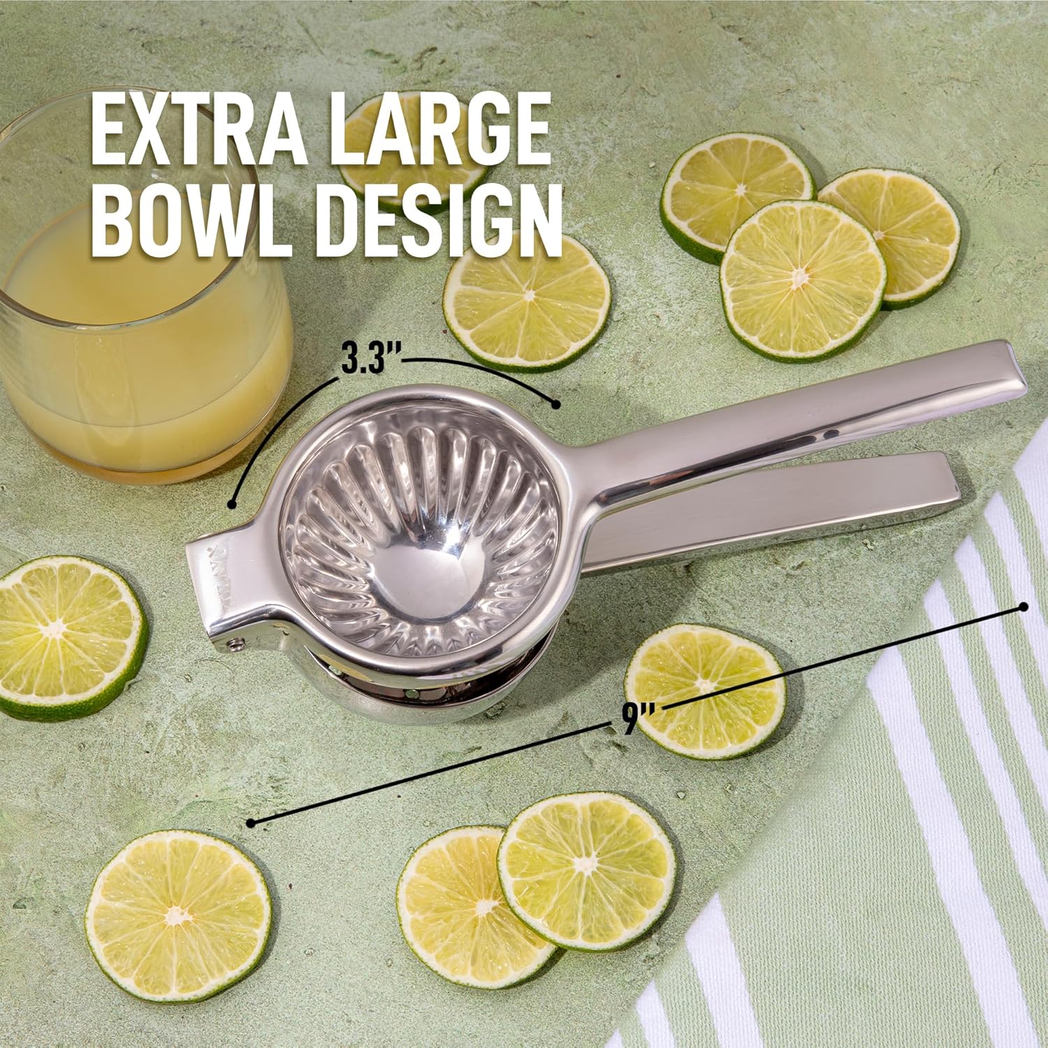 Zulay Kitchen Extra Large Lemon Squeezer