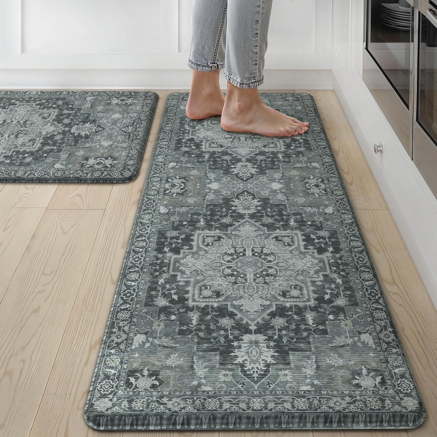 GENIMO Kitchen Mats for Floor 2PCs