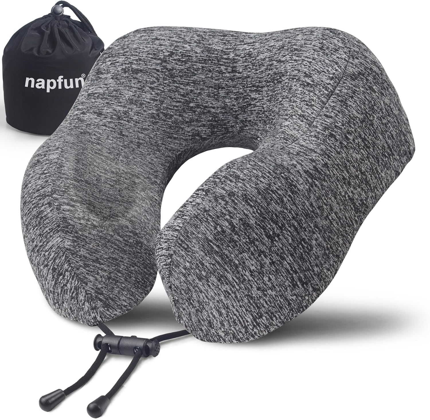 Napfun Memory Foam Travel Neck Pillow