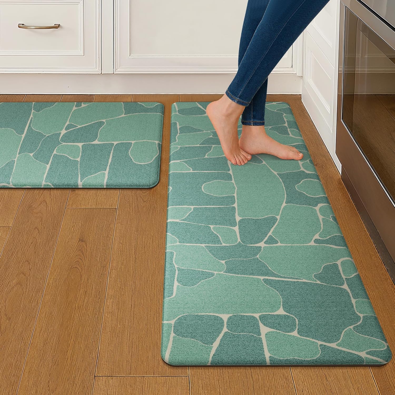 GENIMO Kitchen Mats for Floor 2PCs