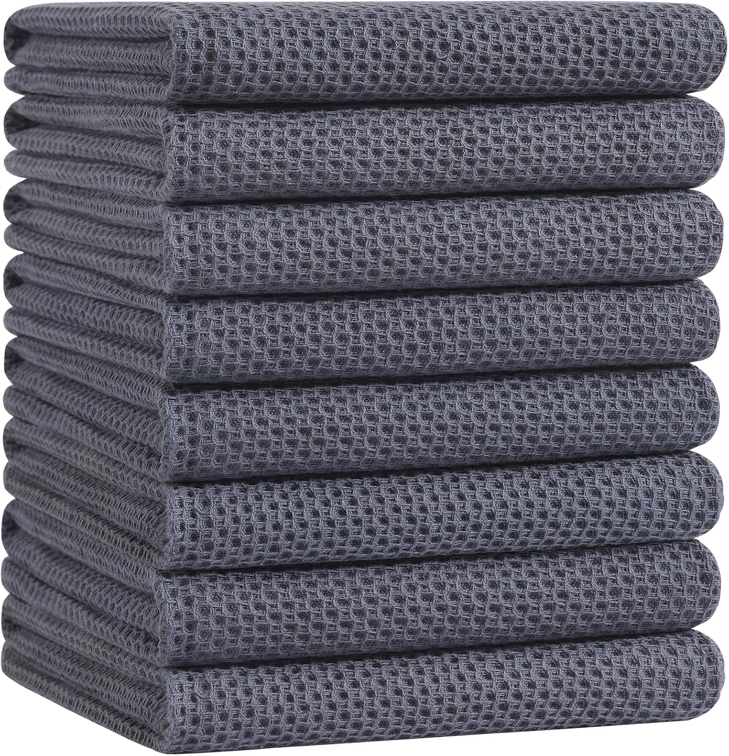 Homaxy 100% Cotton Waffle Dish Cloths