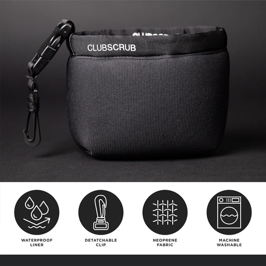 Club Scrub Golf Club and Golf Ball Cleaning Bag