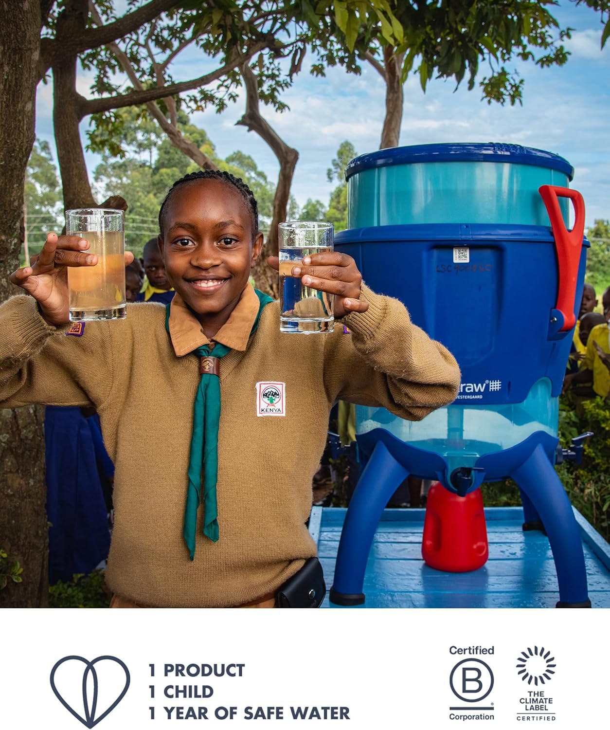 LifeStraw Personal Water Filter for Hiking