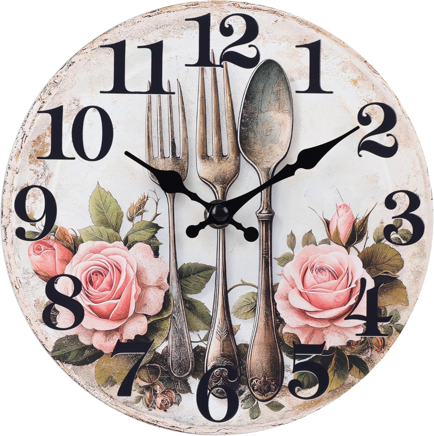 Large Kitchen Vintage Coffee Sign Decor Wall Clocks