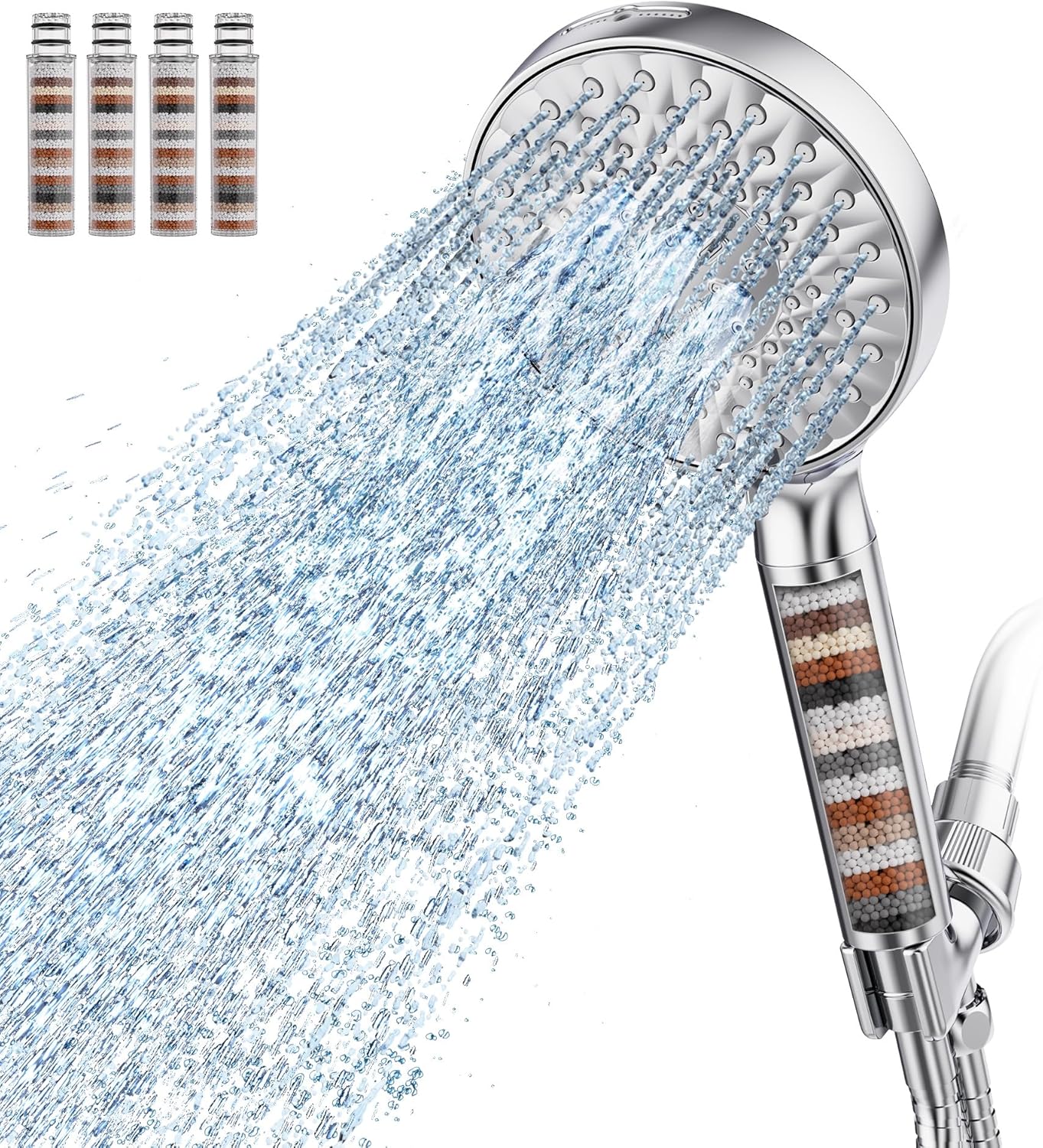 Filtered Handheld Shower Head