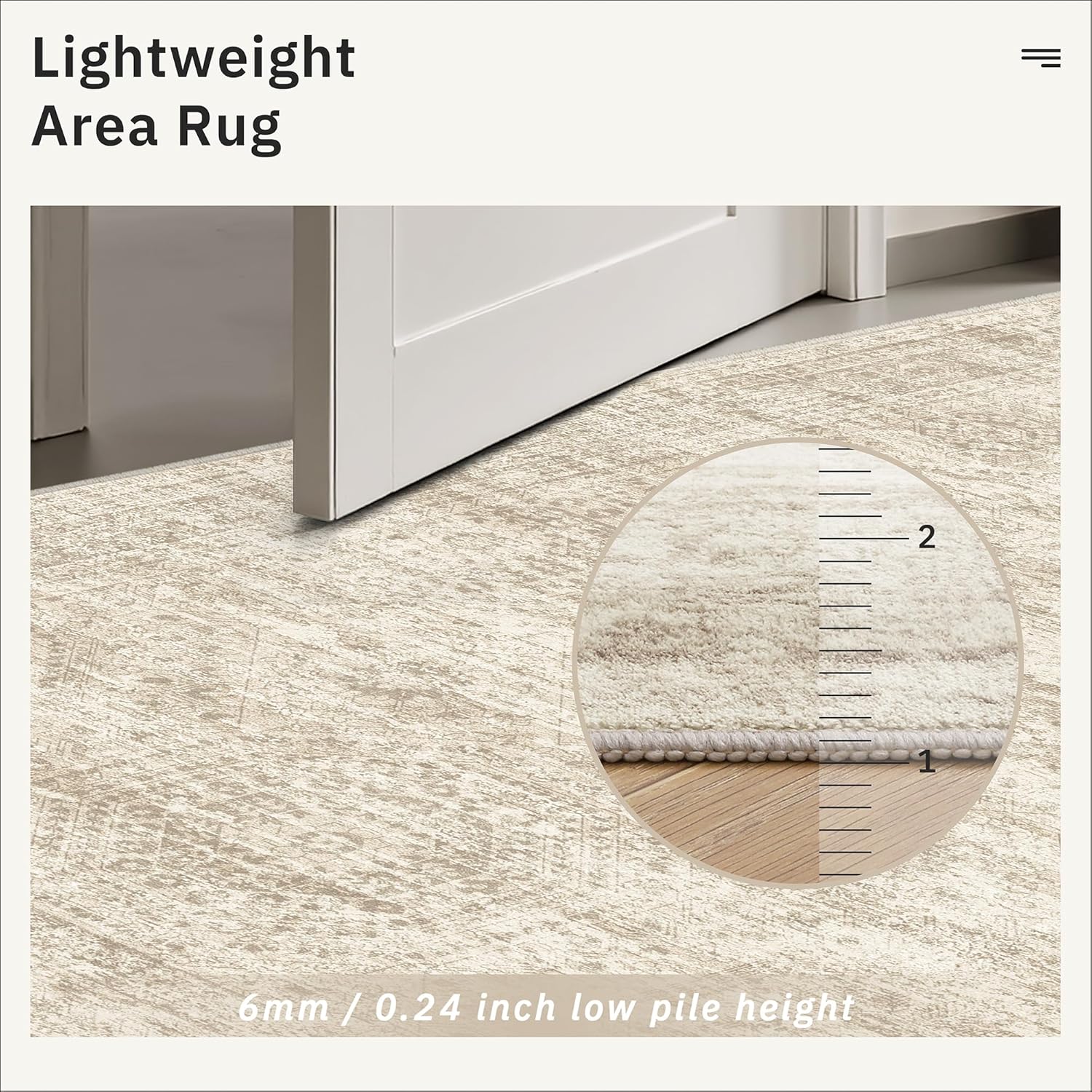 Washable Area Rug Large Soft Rugs for Living Room