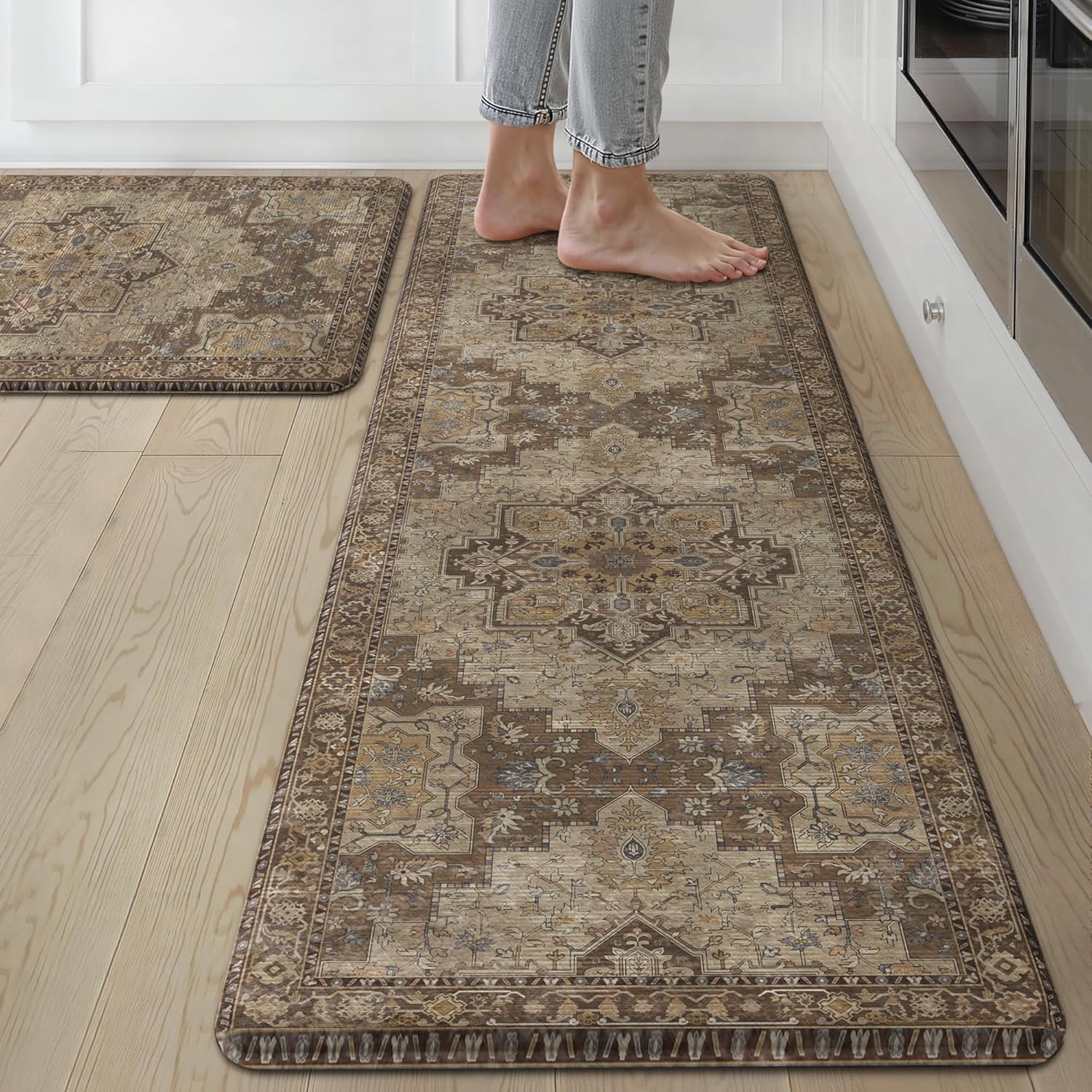 GENIMO Kitchen Mats for Floor 2PCs