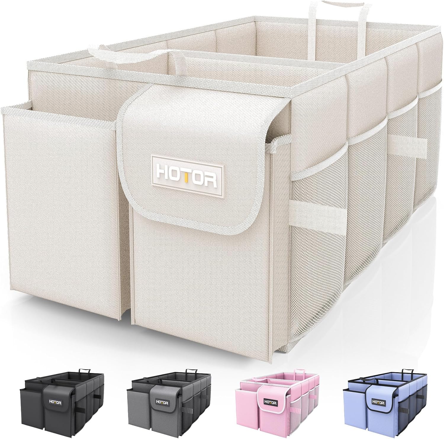 HOTOR Foldable Trunk Organizer