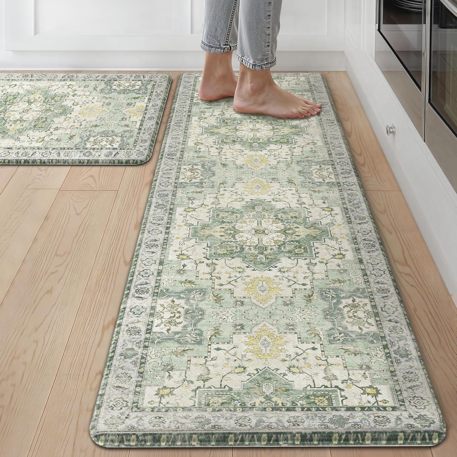 GENIMO Kitchen Mats for Floor 2PCs