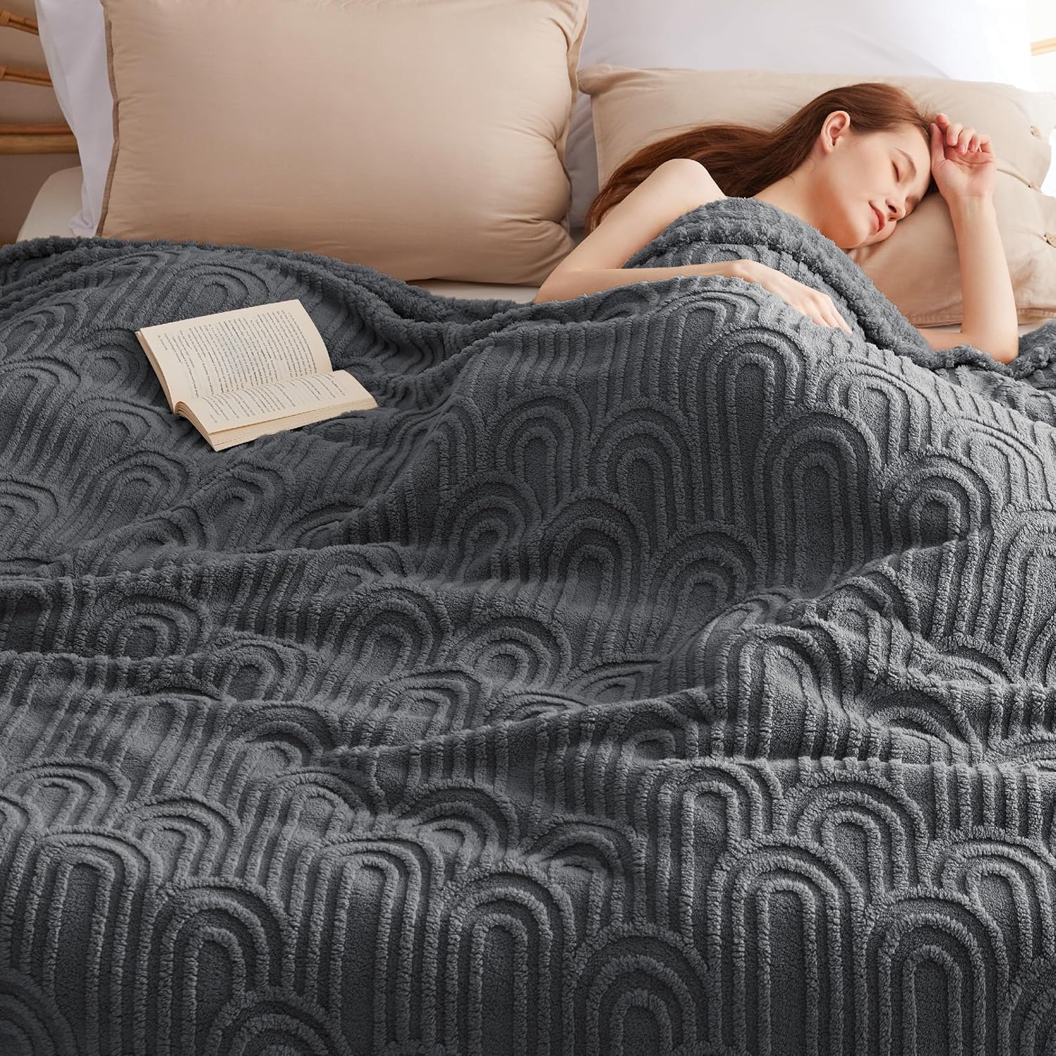 Bedsure GentleSoft Fall Throw Blanket for Couch