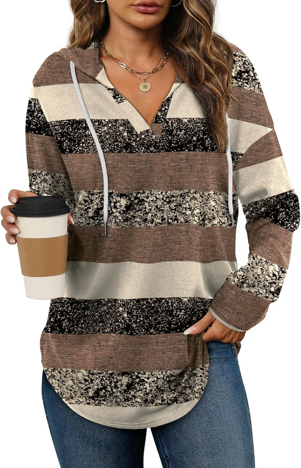 Bofell Women’s Oversized Pullover Hoodie