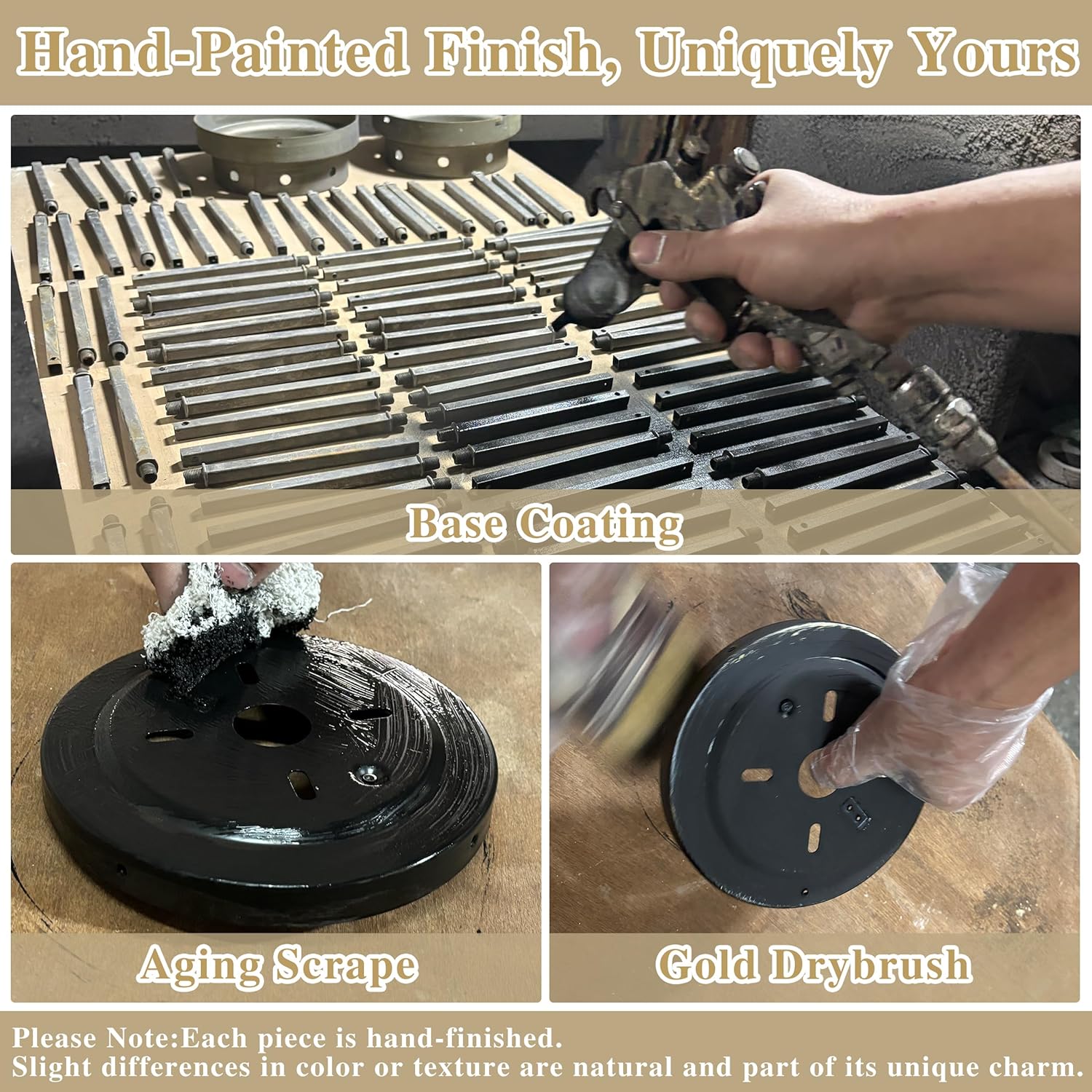 Caged Ceiling Fans with Lights for Bedroom