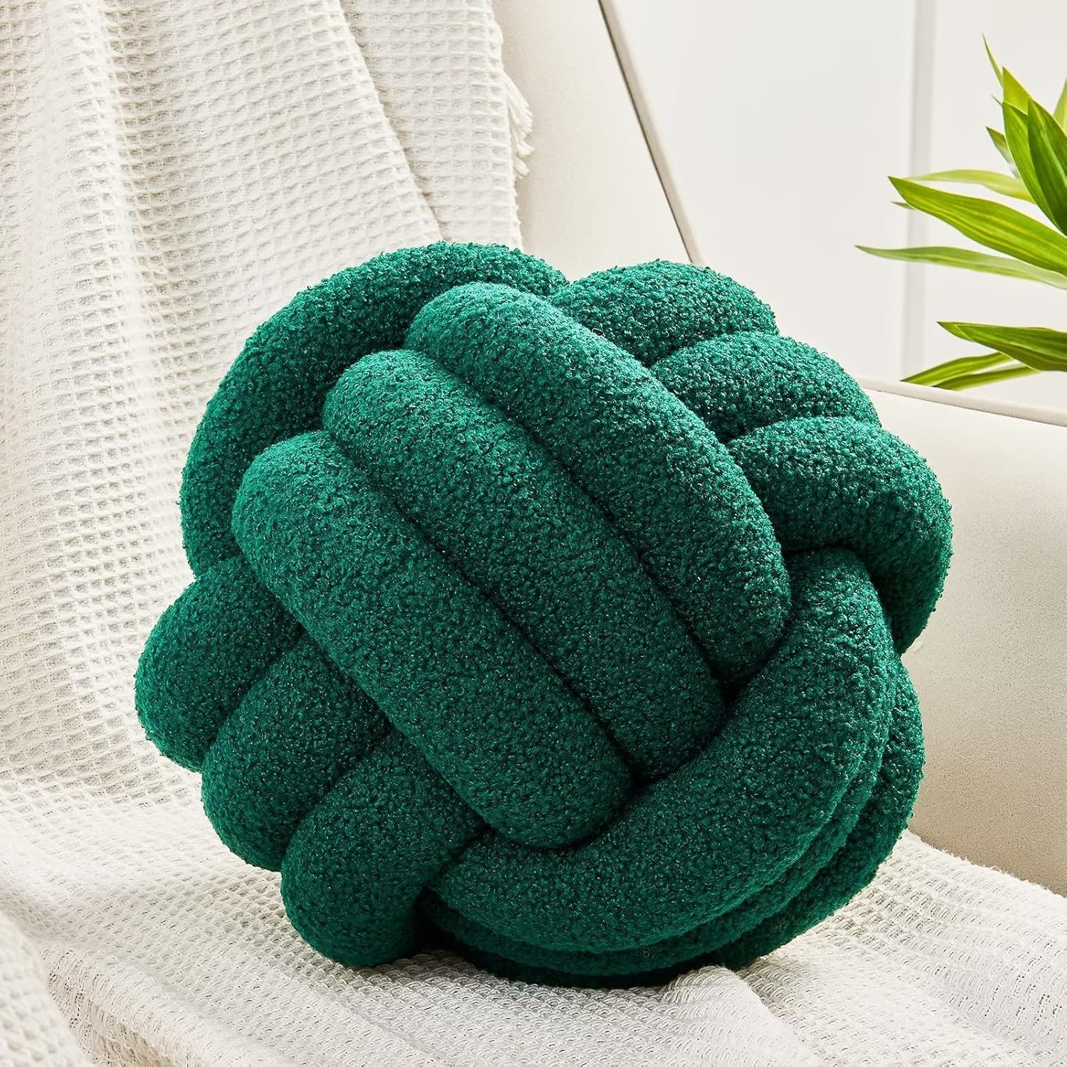 Uvvyui Knot Pillow Ball Soft Home Decorative