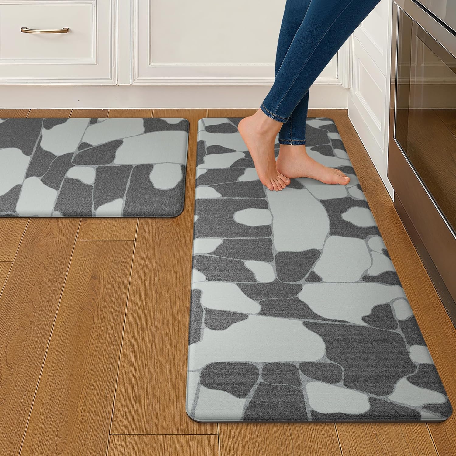 GENIMO Kitchen Mats for Floor 2PCs