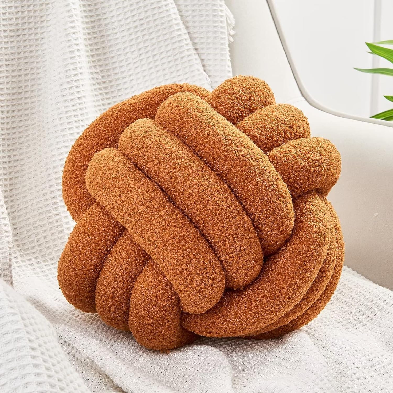 Uvvyui Knot Pillow Ball Soft Home Decorative