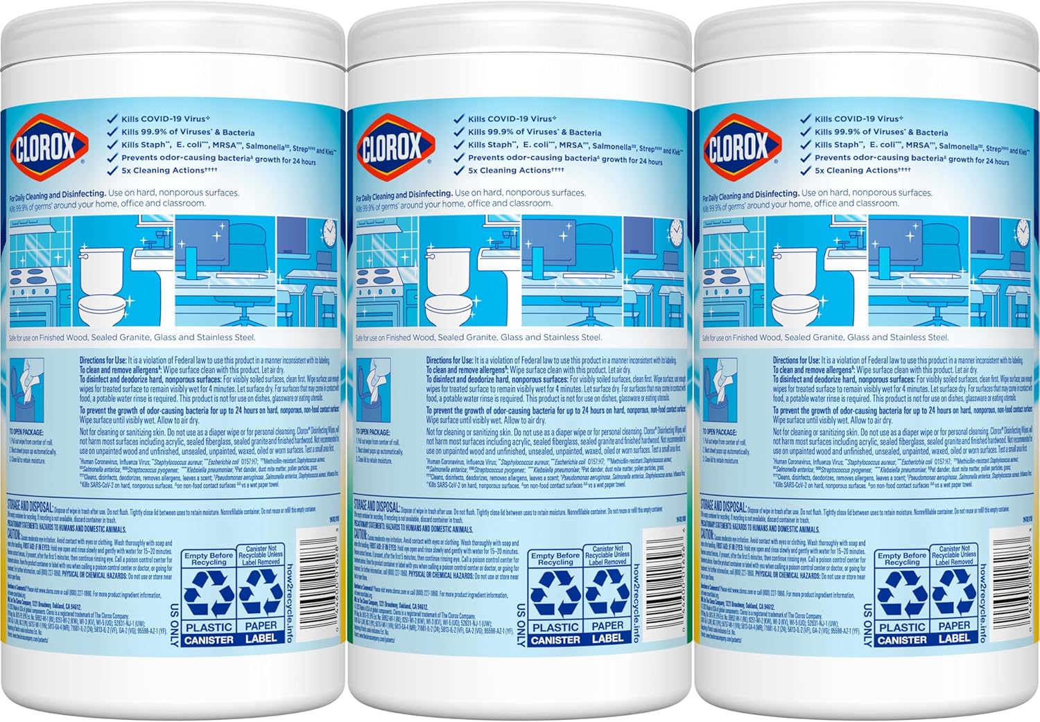 Clorox Disinfecting Wipes Household Essentials