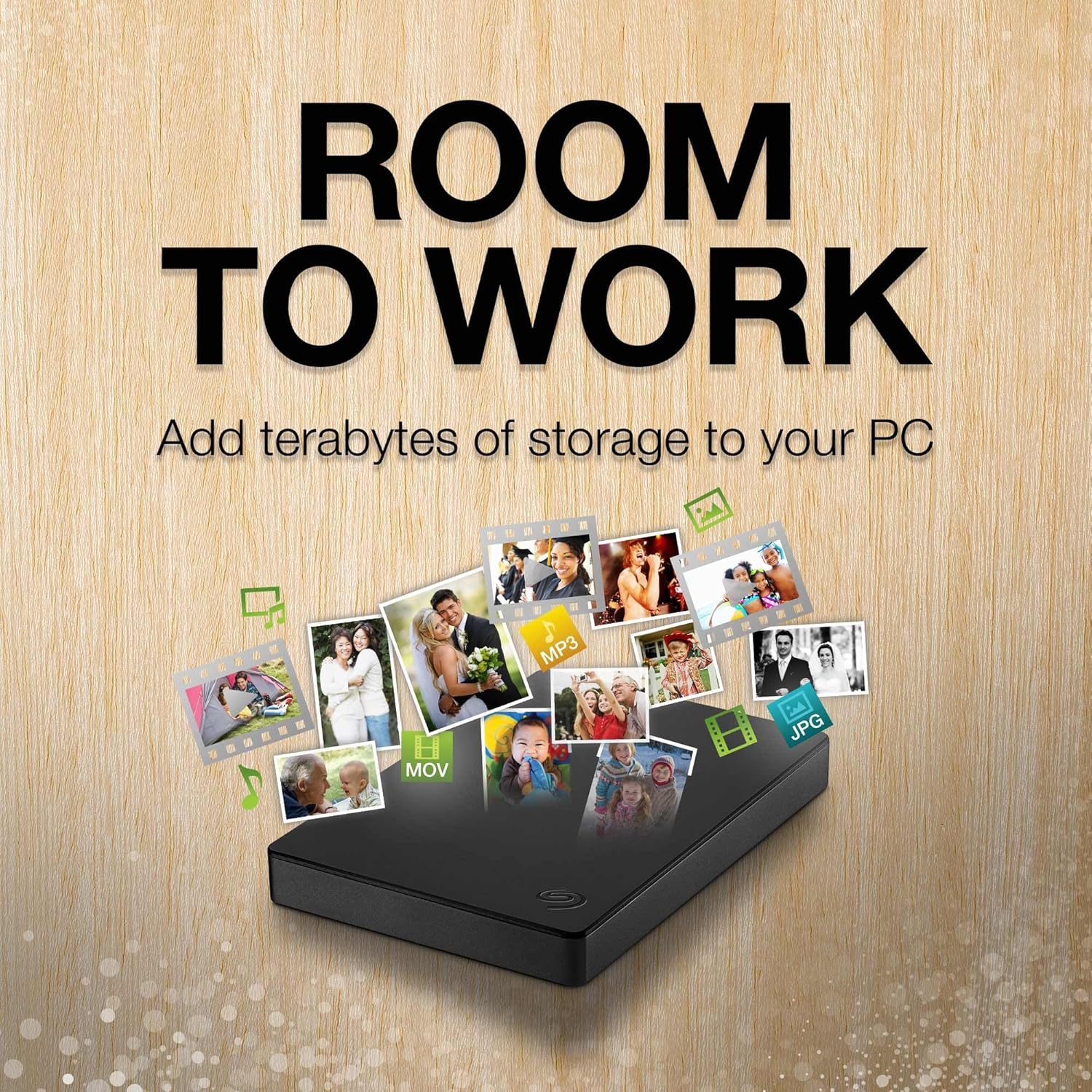Seagate 2TB Portable External Hard Drive