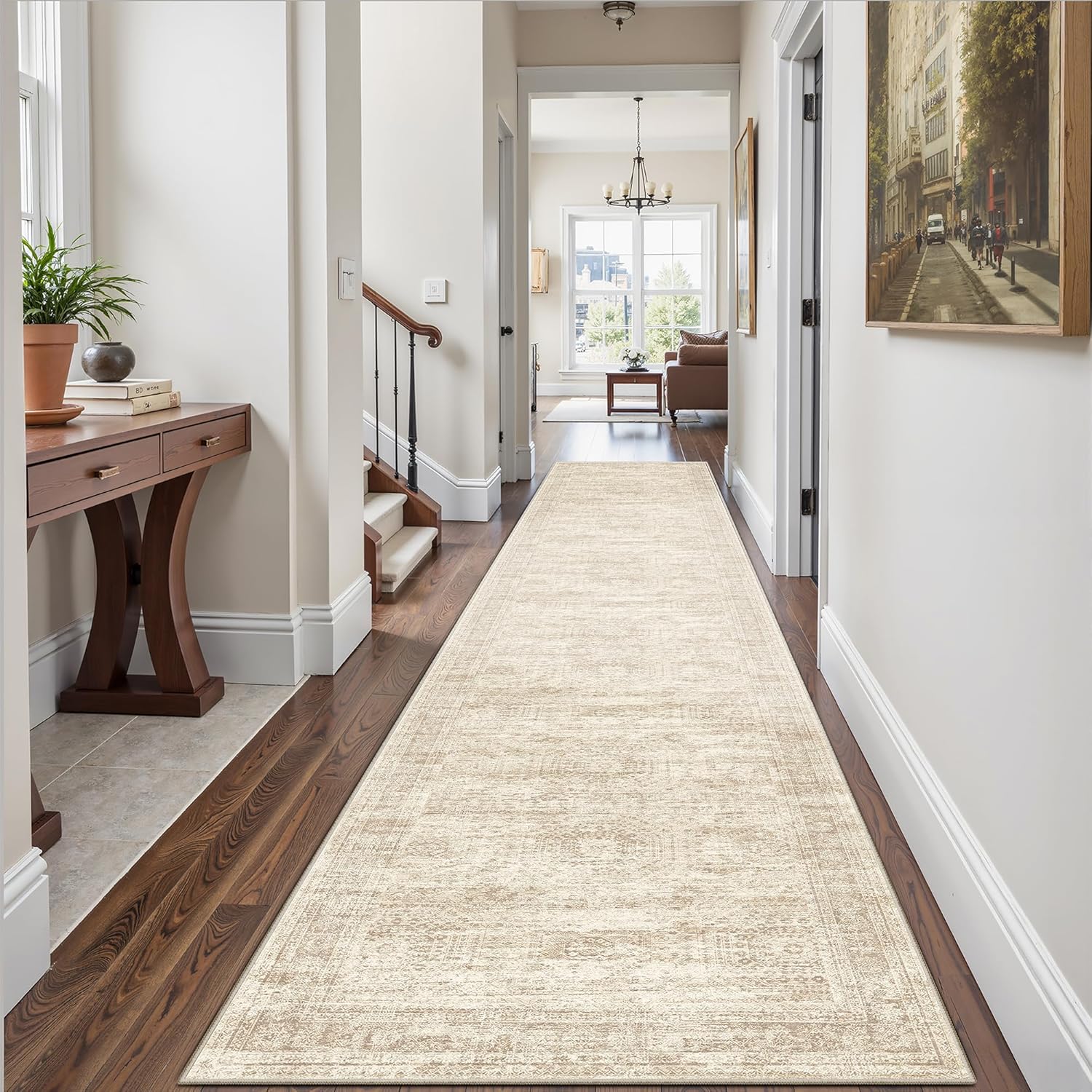 Washable Area Rug Large Soft Rugs for Living Room