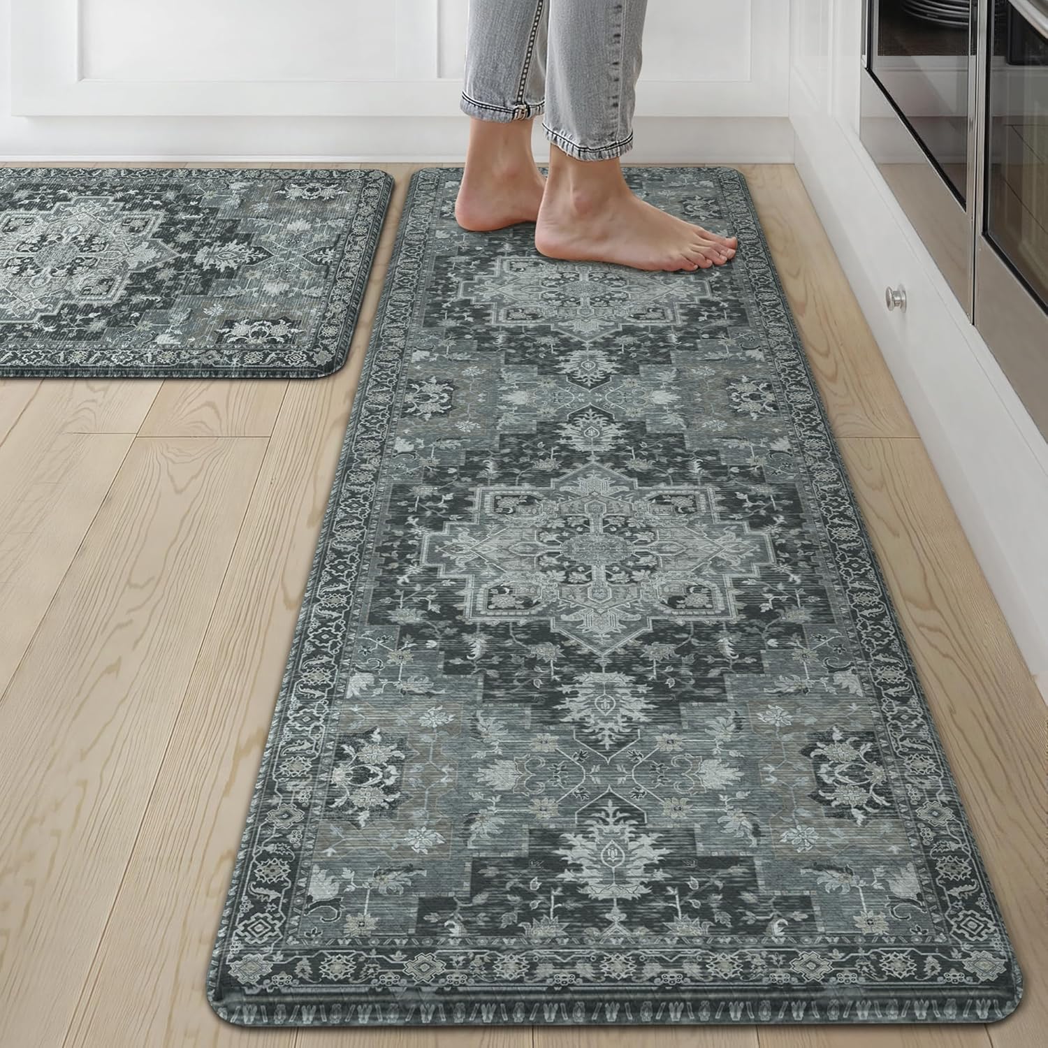 GENIMO Kitchen Mats for Floor 2PCs