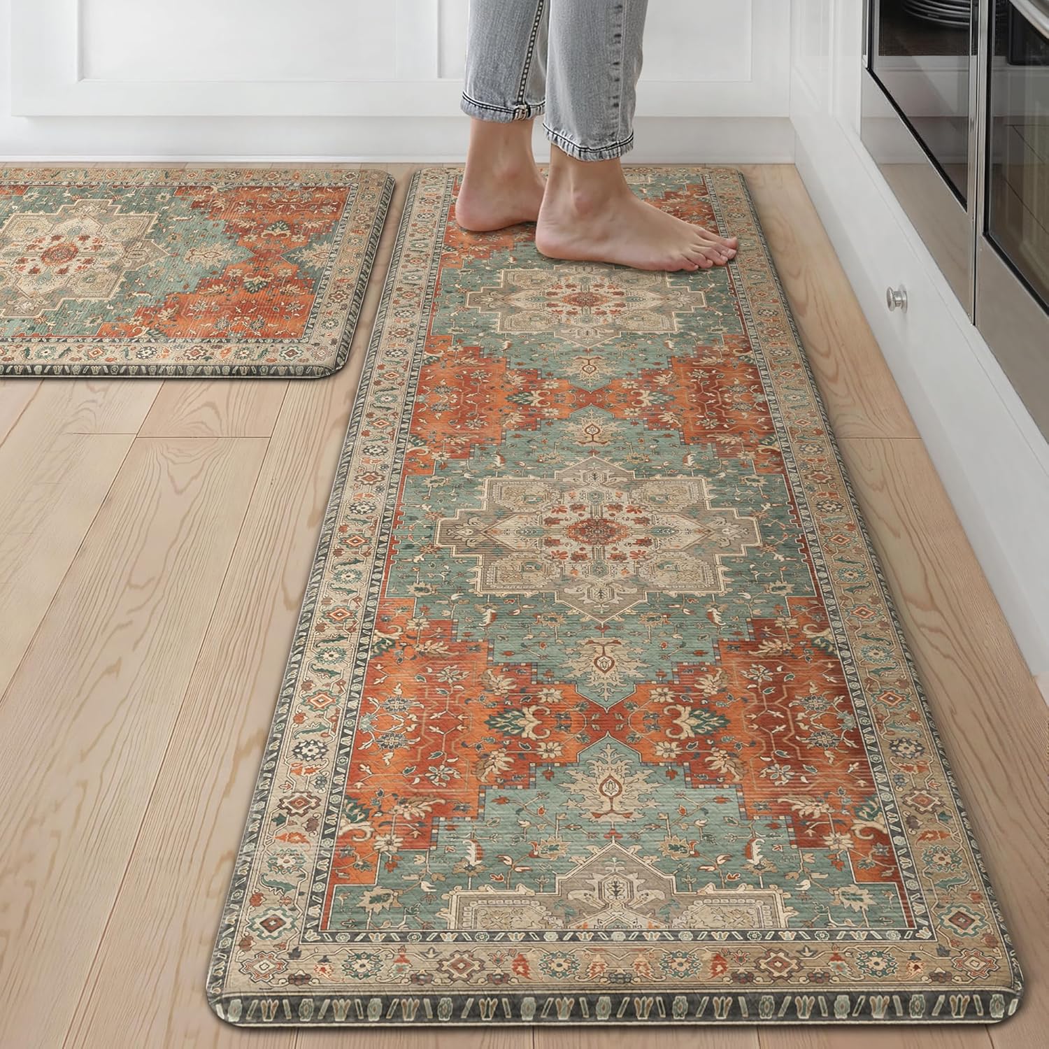 GENIMO Kitchen Mats for Floor 2PCs