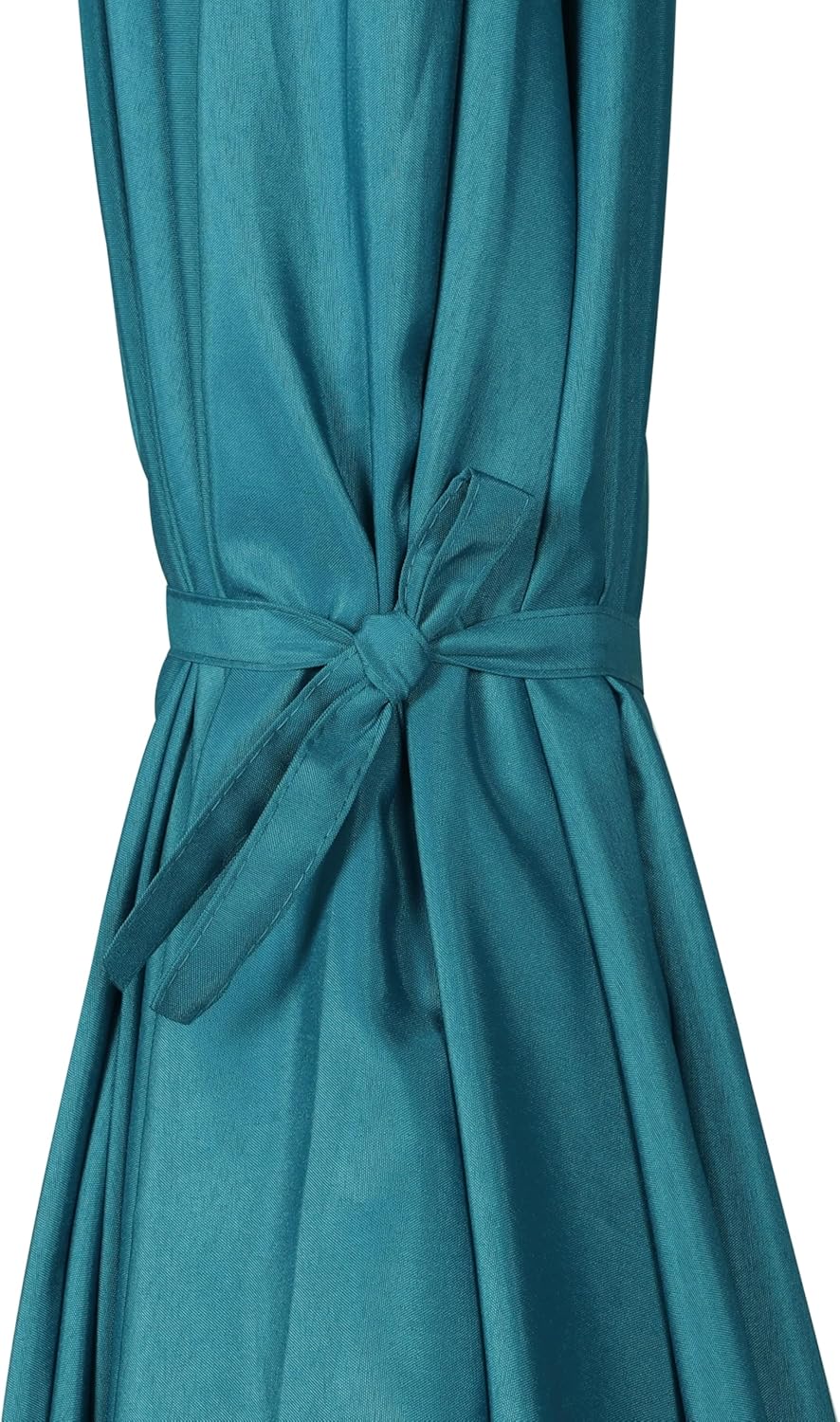 Blissun 9' Outdoor Patio Umbrella, Outdoor Table Umbrella, Yard Umbrella, Market Umbrella with 8 Sturdy Ribs, Push Button Tilt and Crank