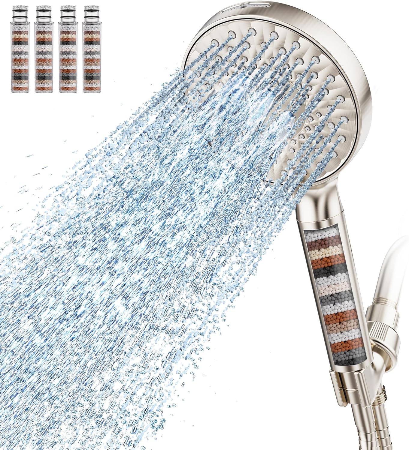 Filtered Handheld Shower Head