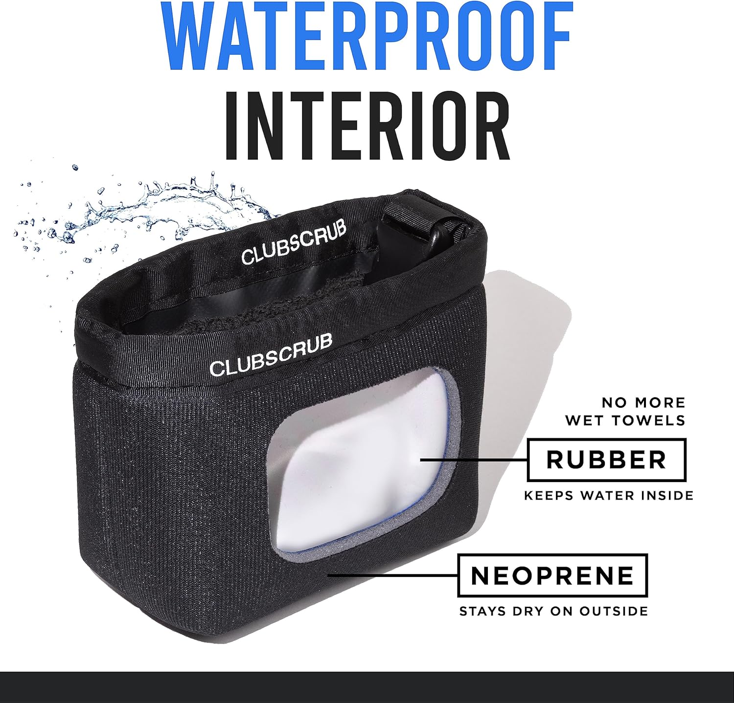 Club Scrub Golf Club and Golf Ball Cleaning Bag