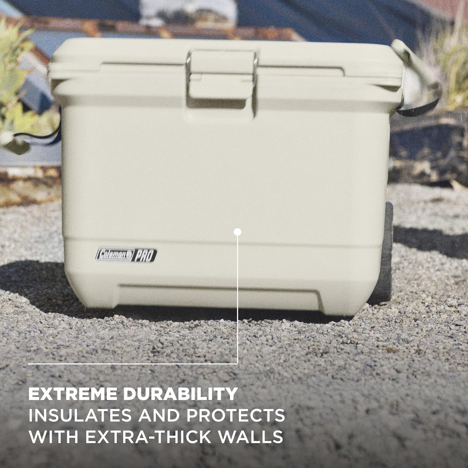 Coleman Pro Heavy-Duty 55qt Wheeled Ultra-Light Premium Hard Cooler