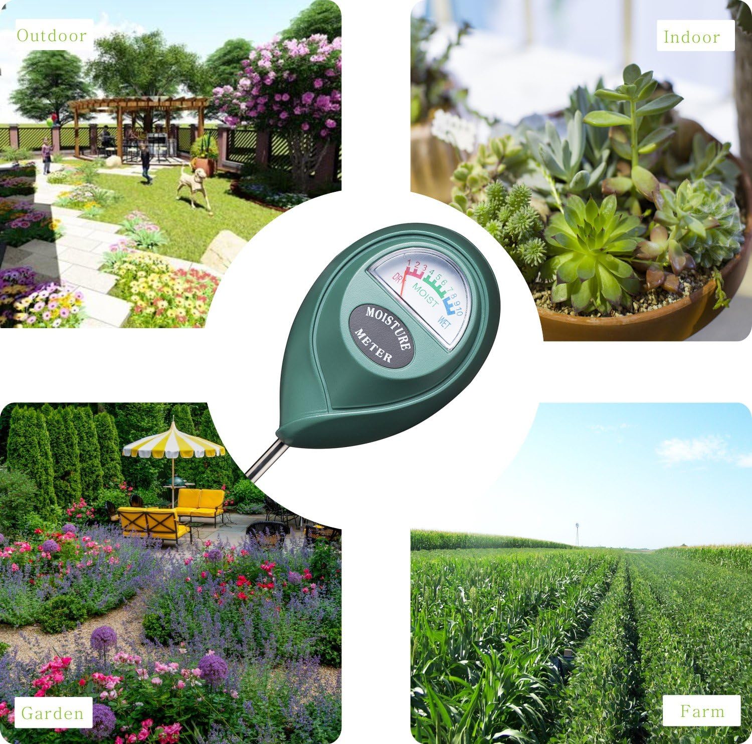 XLUX Soil Moisture Meter Plant Water Monitor