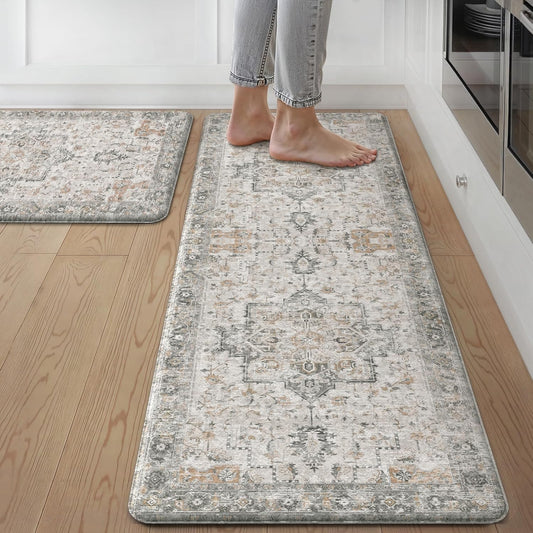 GENIMO Kitchen Mats for Floor 2PCs