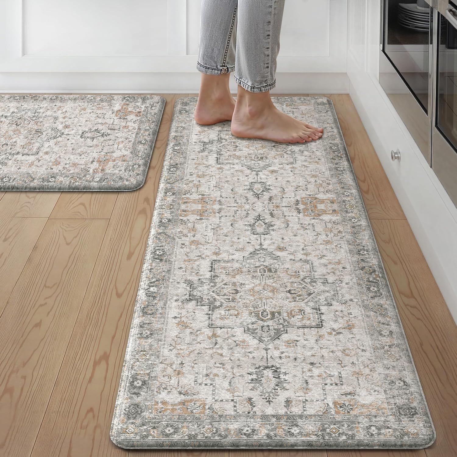 GENIMO Kitchen Mats for Floor 2PCs