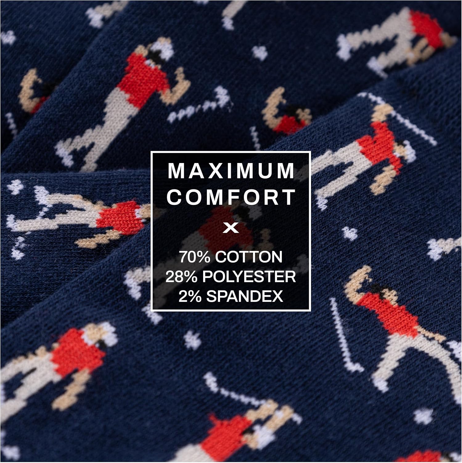 Shanker Golf Socks Funny Angry Golfer Socks