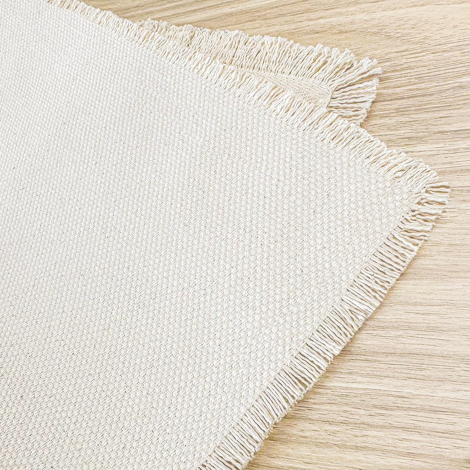 Cotton Placemats Linen Placemat Set of 6