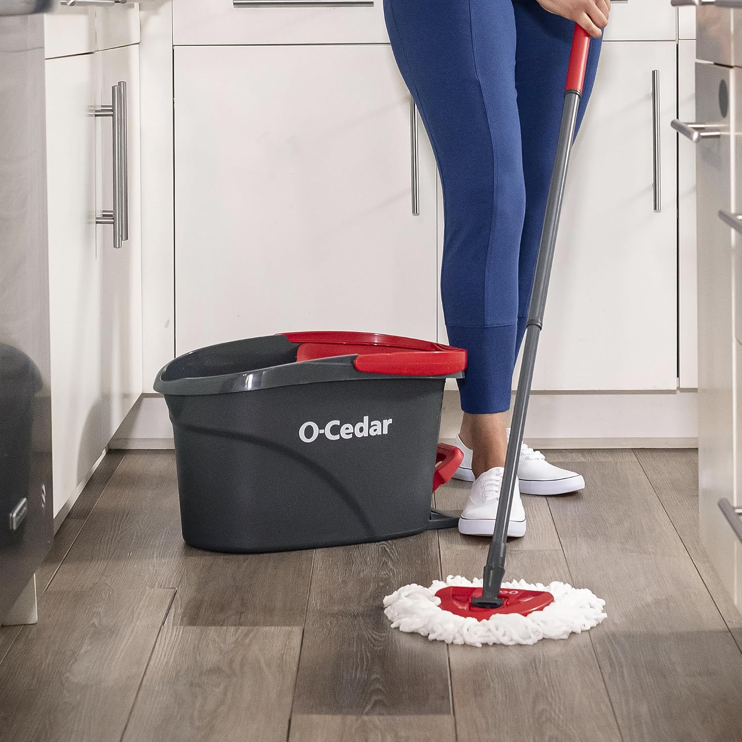 O-Cedar Spin Mop, Bucket Floor Cleaning
