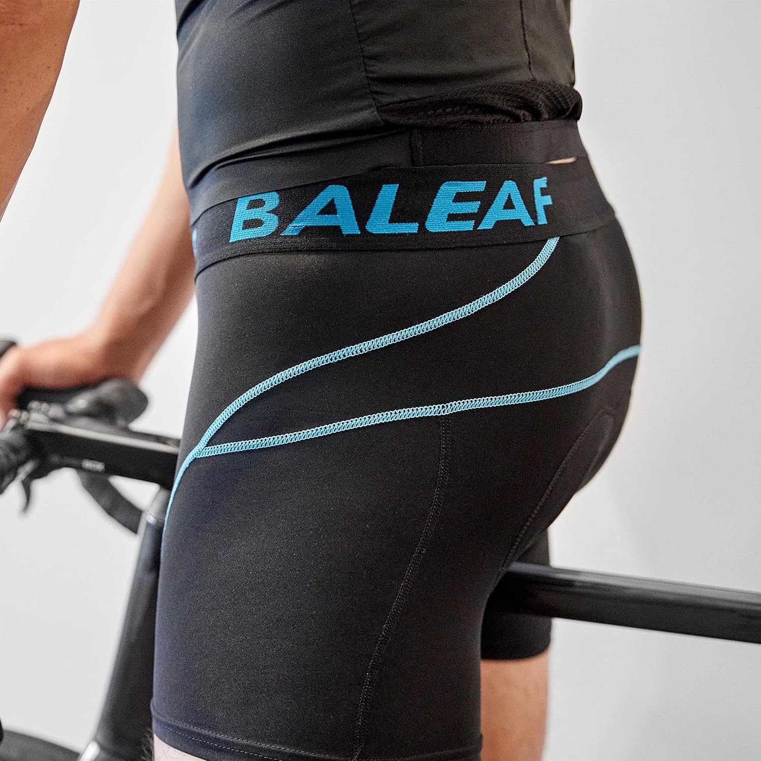baleaf Men's 3D Padded Bike Shorts Underwear