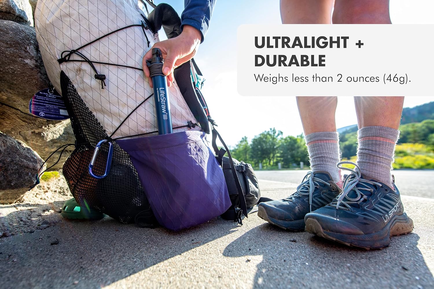 LifeStraw Personal Water Filter for Hiking