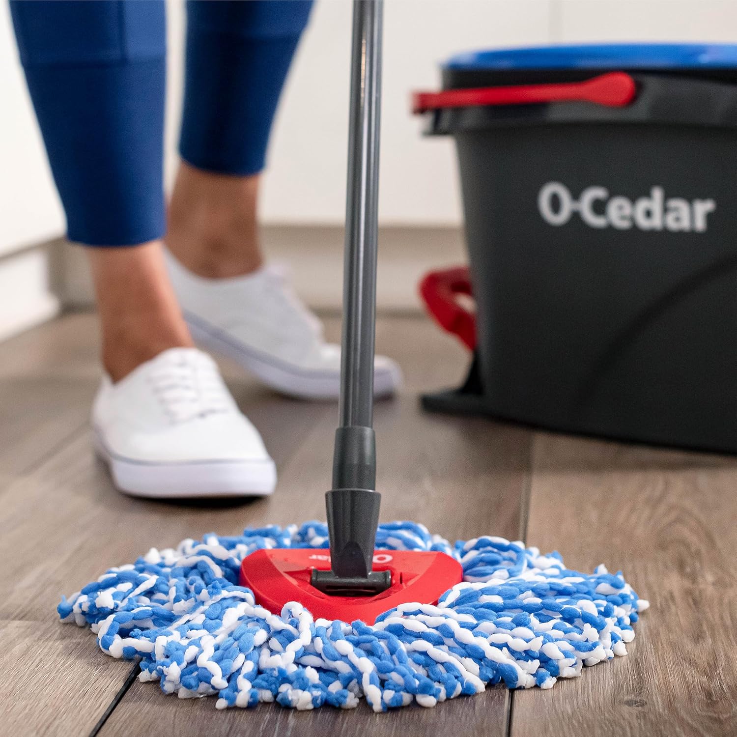 O-Cedar RinseClean Spin Mop & Bucket