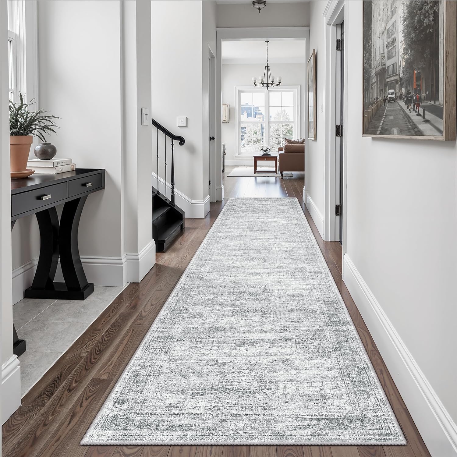 Washable Area Rug Large Soft Rugs for Living Room