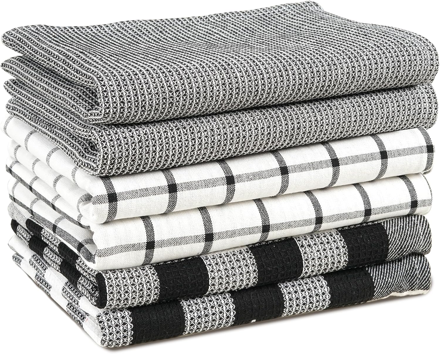 LANE LINEN Kitchen Towels and Dishcloths Sets