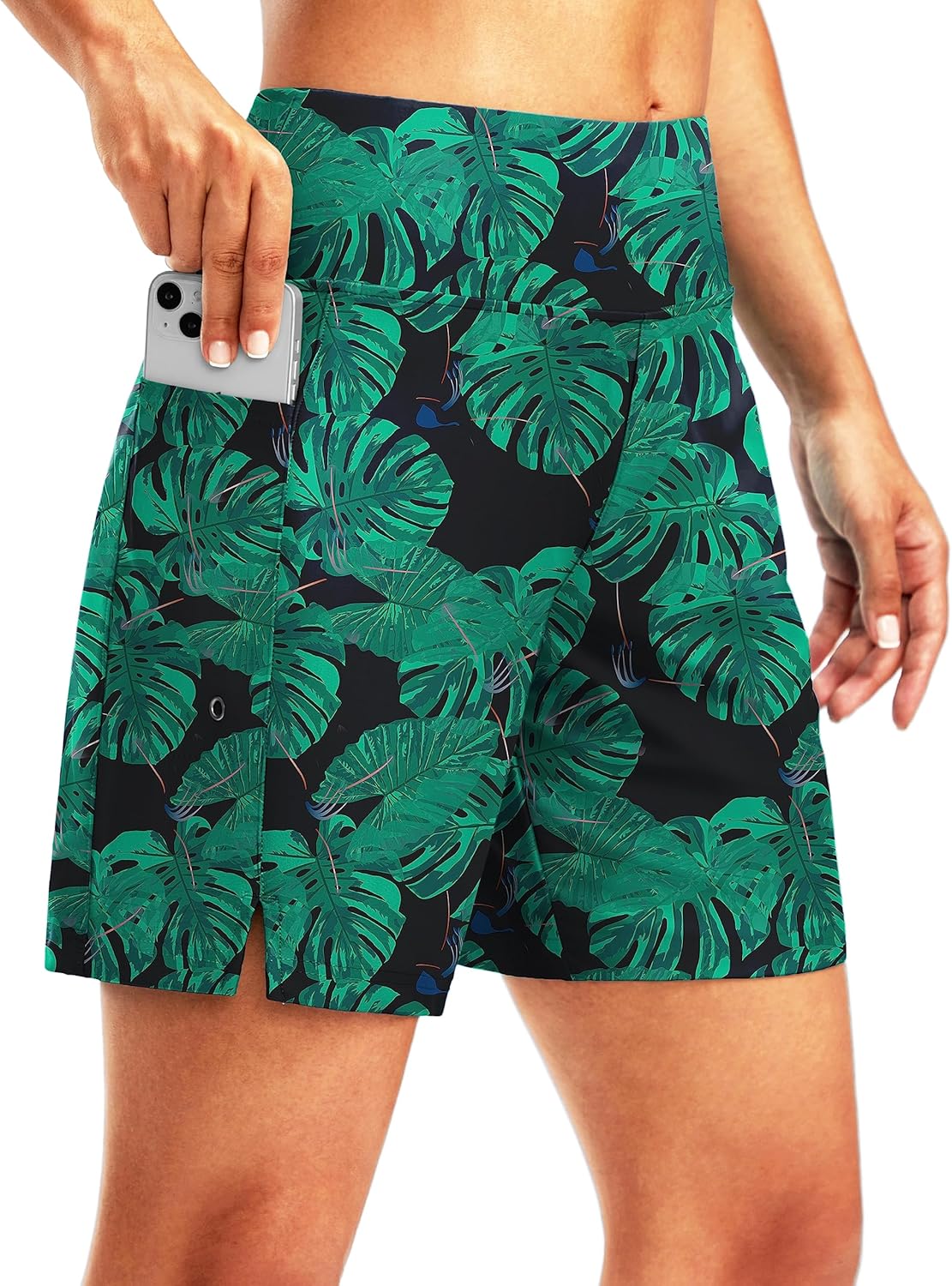 Women’s Swim Board Shorts with Liner Pockets