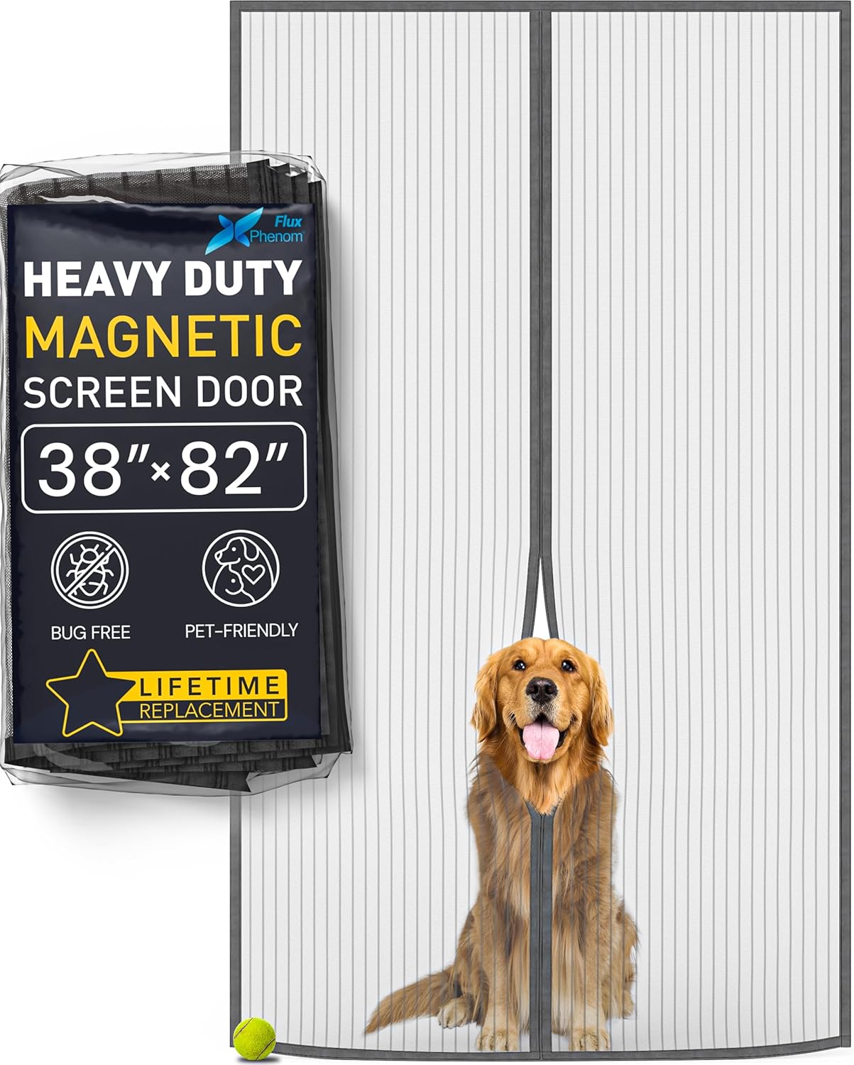 Flux Phenom Magnetic Screen Door Pet & Kid