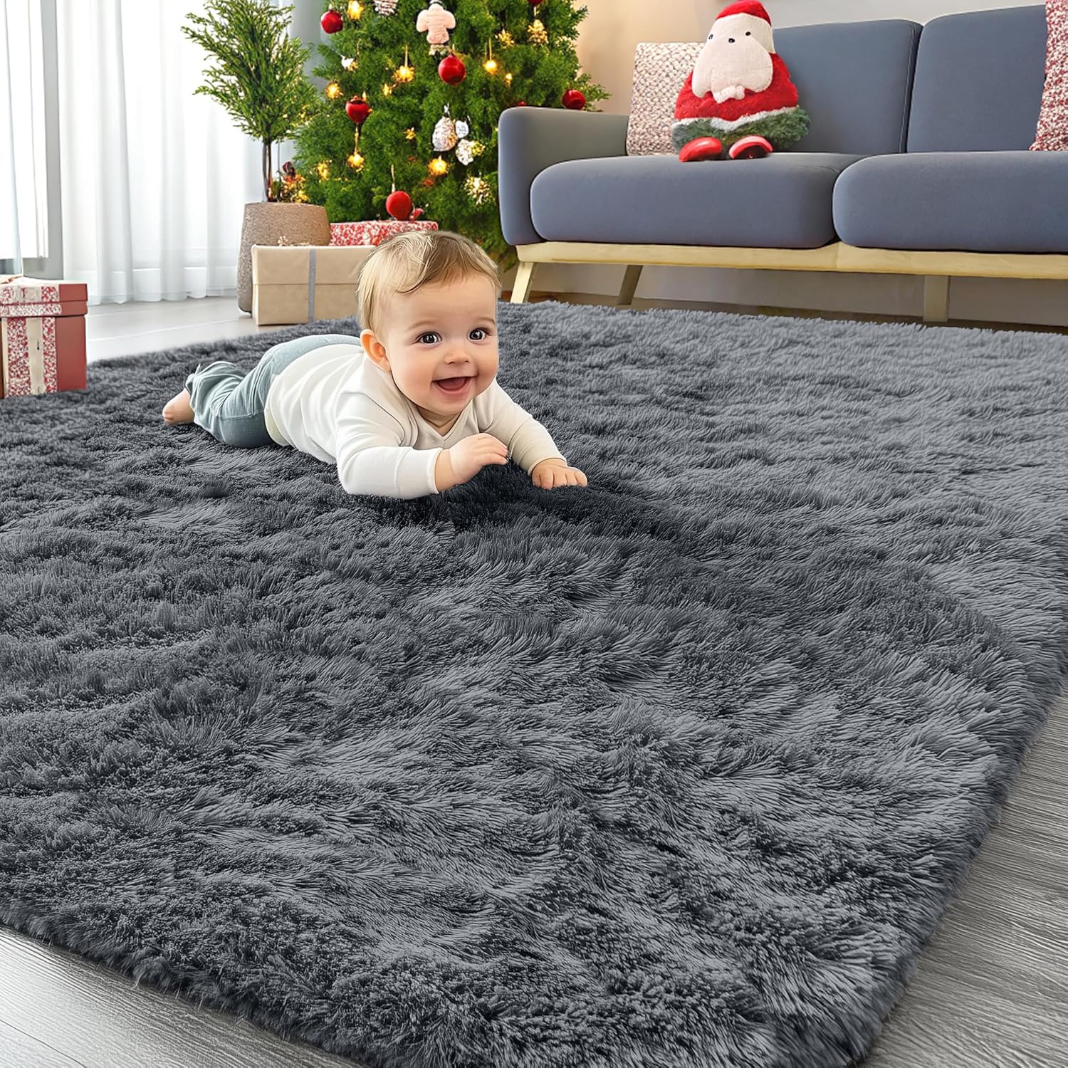 OLANLY Area Rugs for Living Room Bedroom