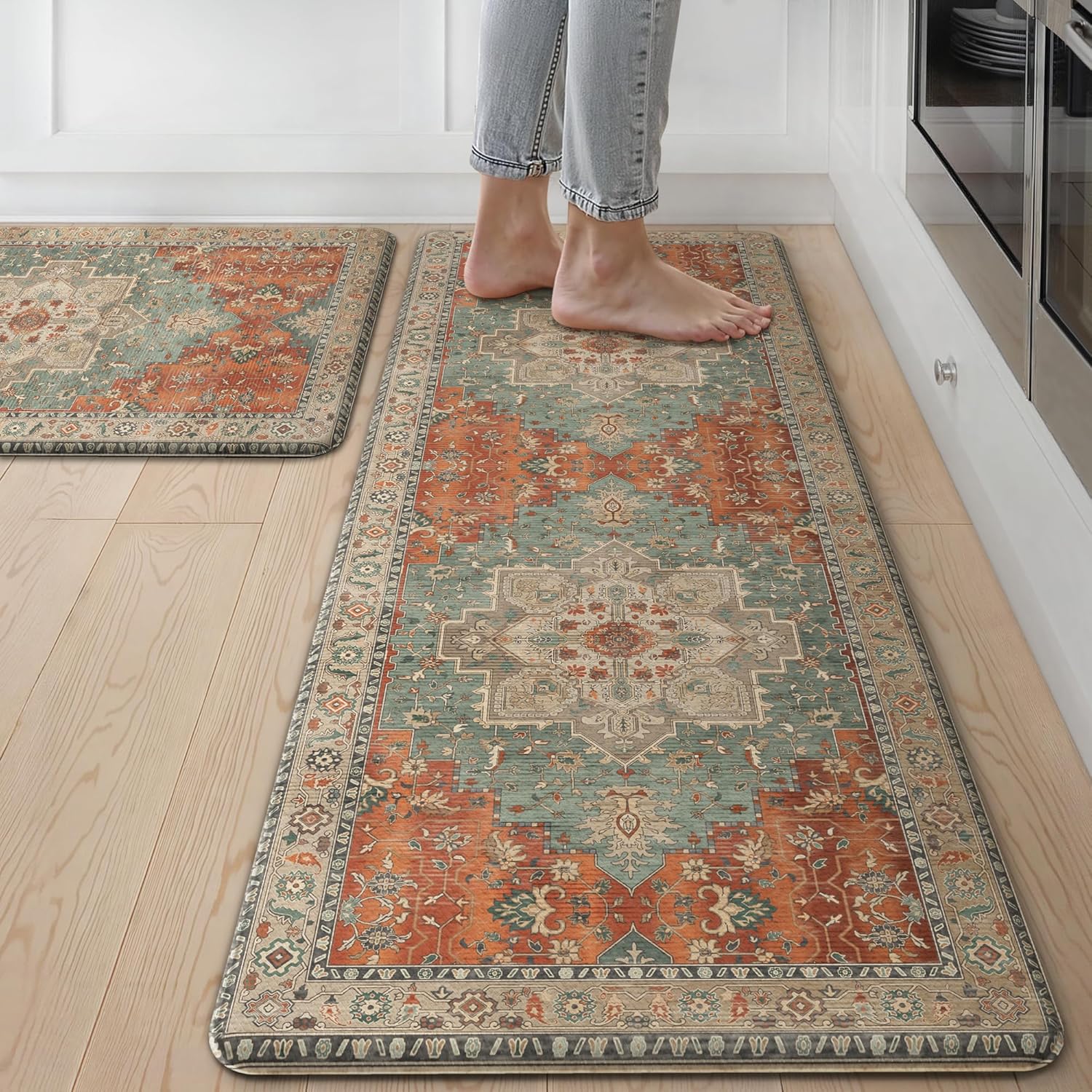 GENIMO Kitchen Mats for Floor 2PCs