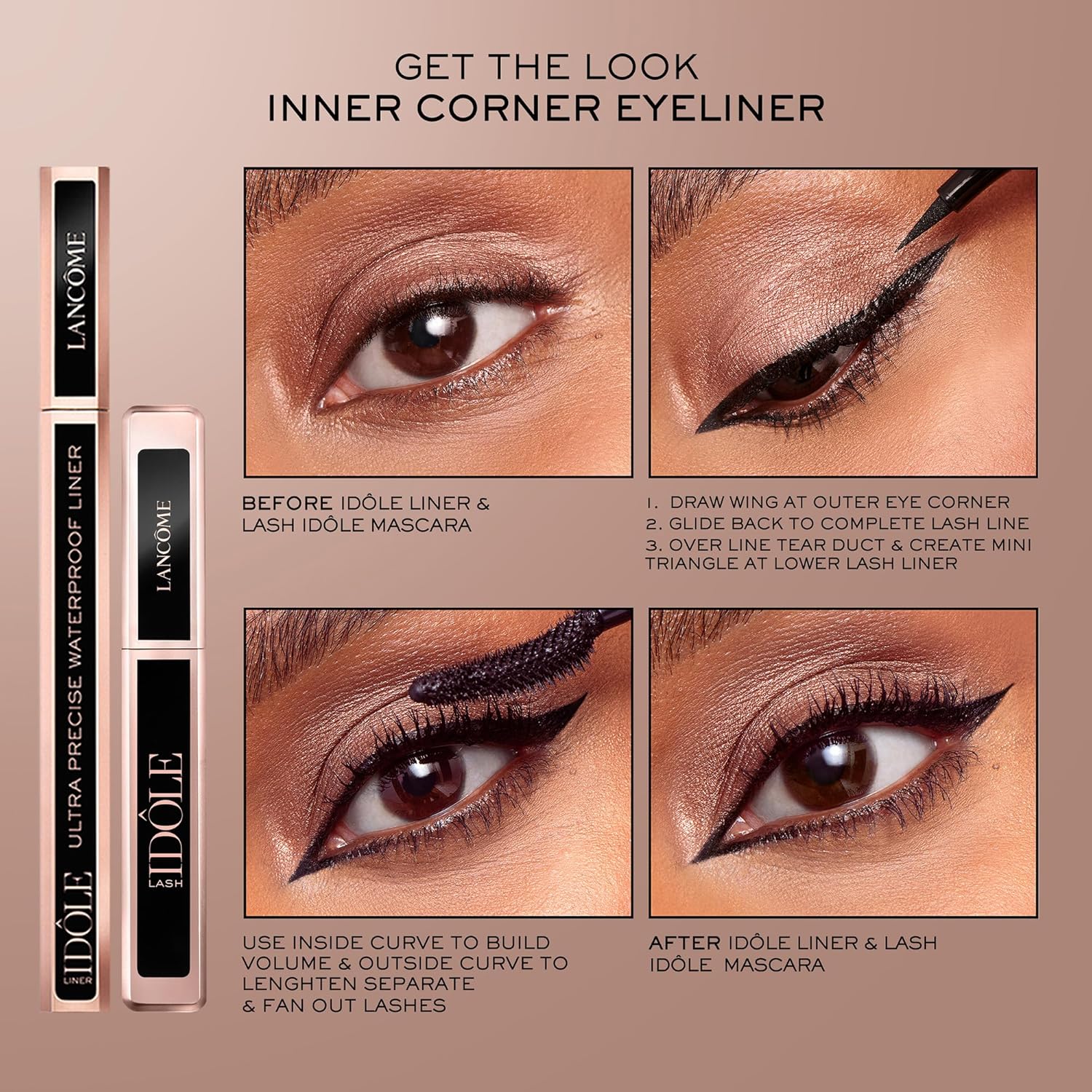 Lancôme Lash Idôle Mascara – Volumizing, Lengthening