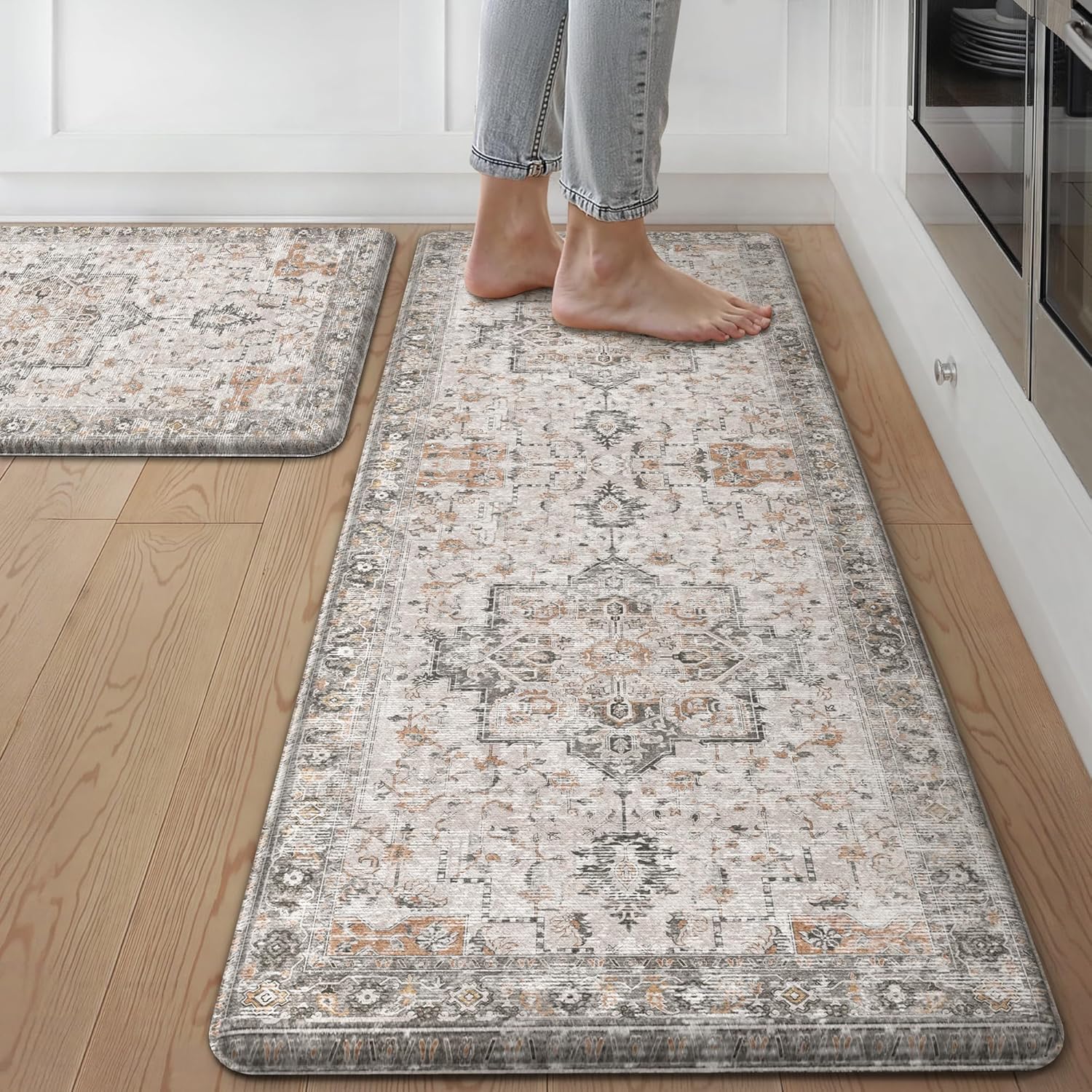 GENIMO Kitchen Mats for Floor 2PCs